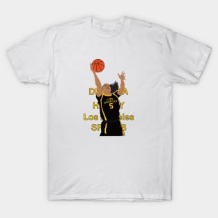 Dearica Hamby playing basketball T-Shirt